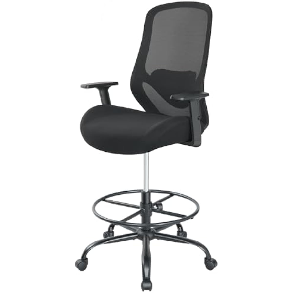 Chairs - Kursi Gambar Ergonomis Tinggi dengan Dudukan