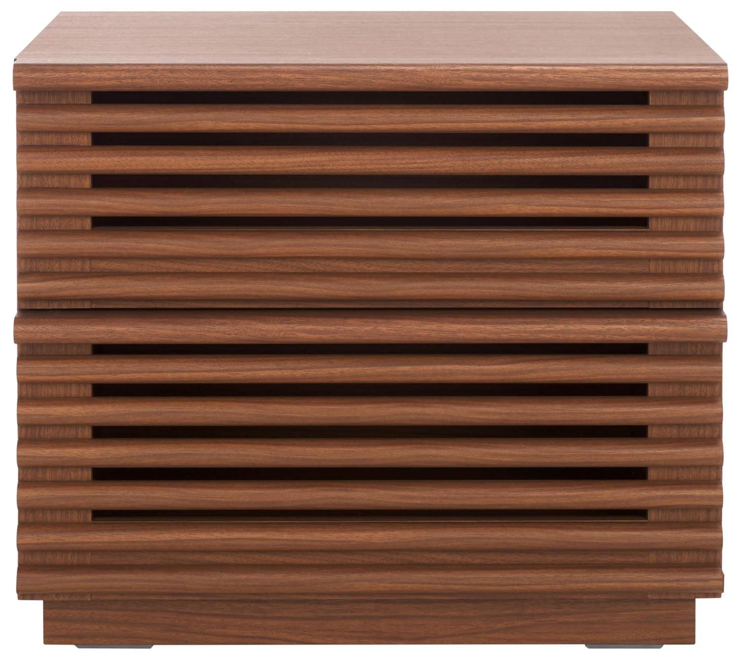 Meja Nakas 2 Laci Averi Dark W - Solid Wood Nightstand 2 Drawers ulasan dan harga