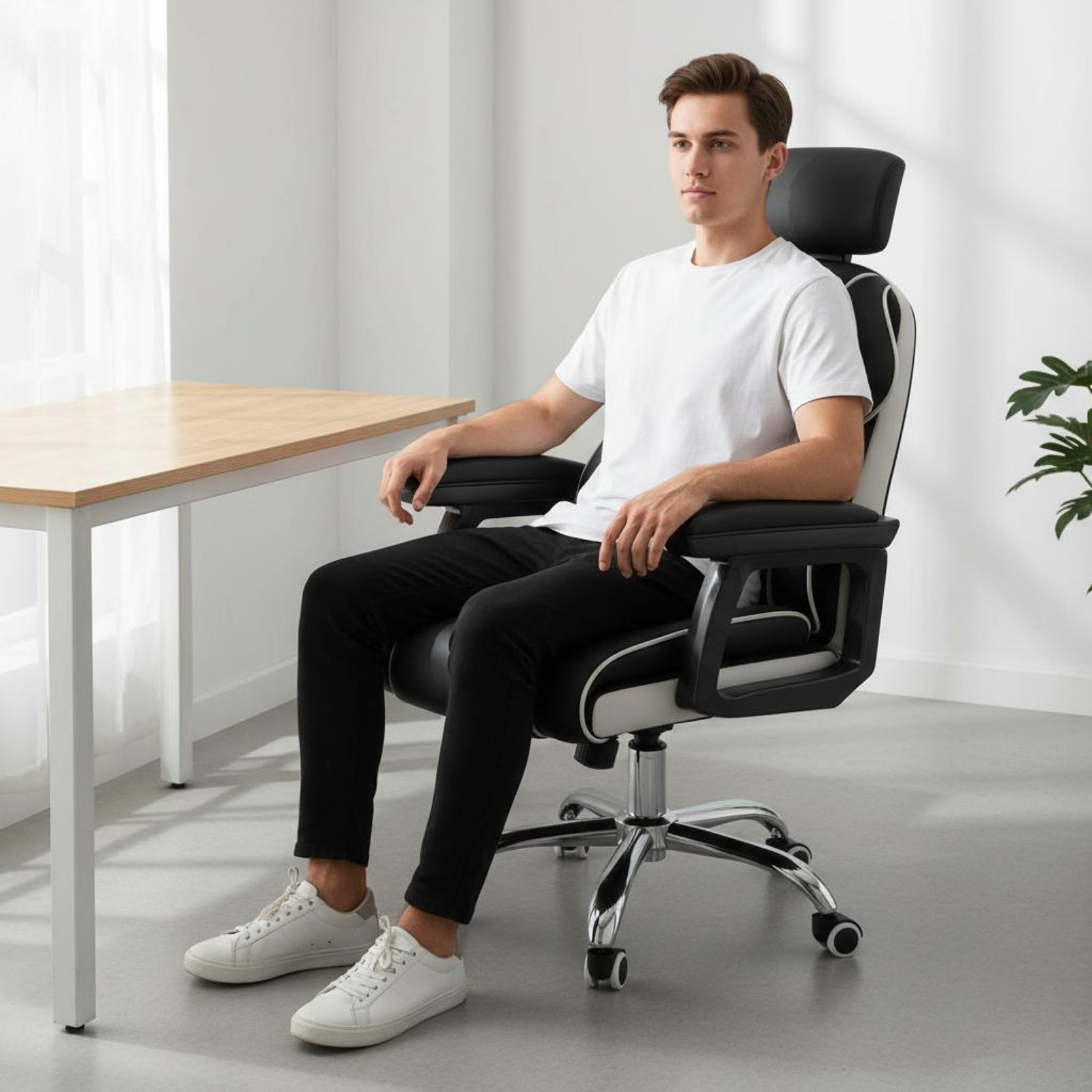 Kursi Gaming Ergonomis, Tinggi - Bedroom Furniture ulasan dan harga