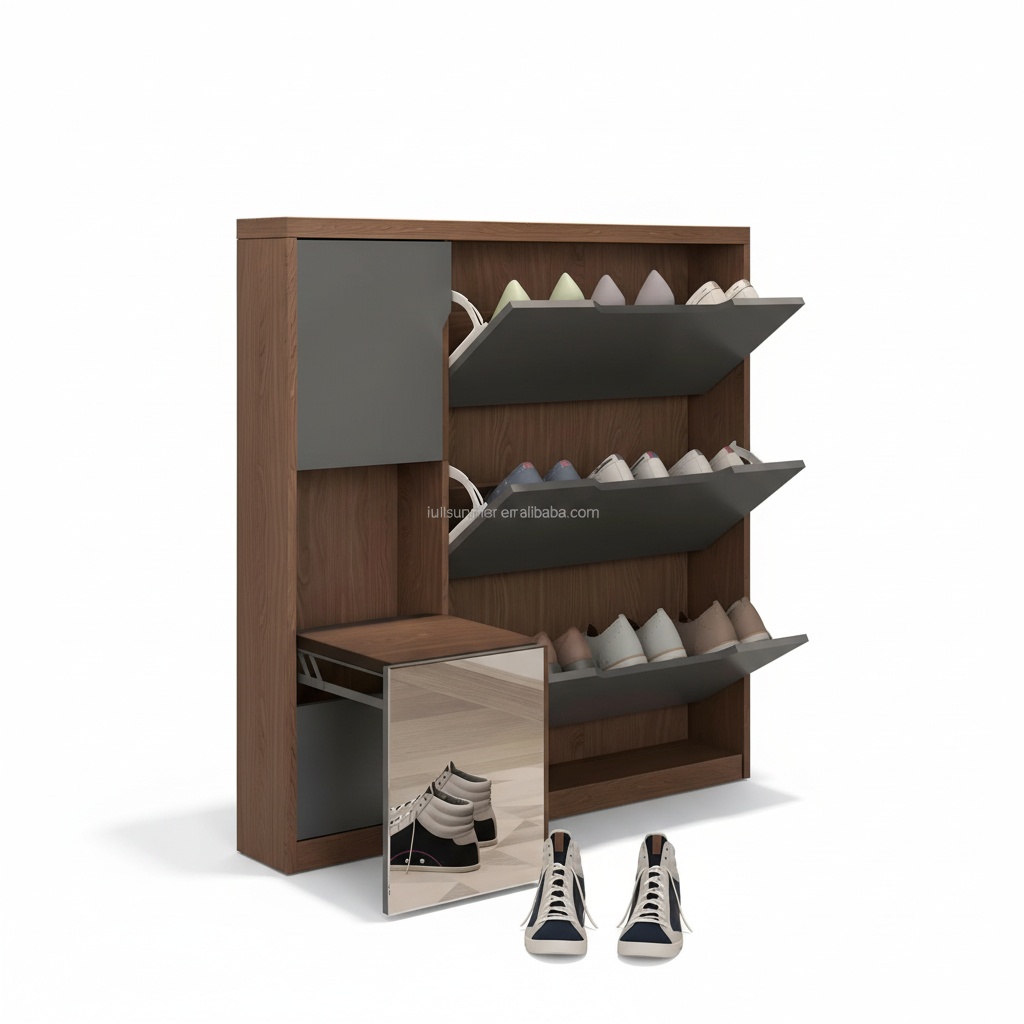 Lemari Sepatu Tipis, Rak Sepat - Shoe Rack Cabinet Narrow Entryway ulasan dan harga