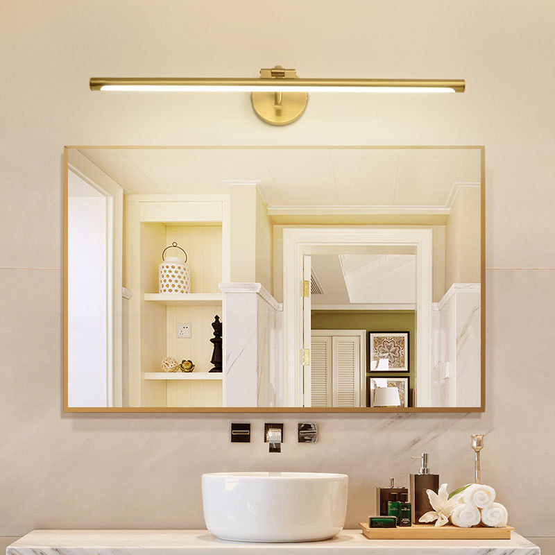 Lampu Cermin Kamar Mandi Temba - Dressing Table Vanity With Lighted Mirror ulasan dan harga