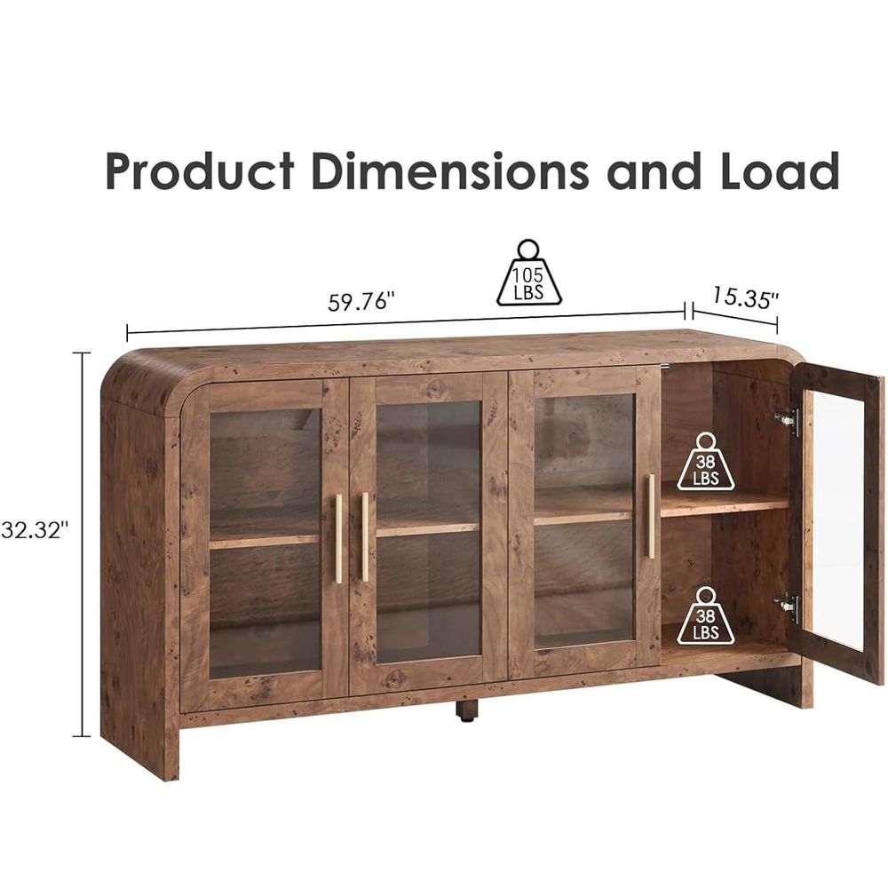 Lemari Bufet dengan Penyimpana - Storage ulasan dan harga