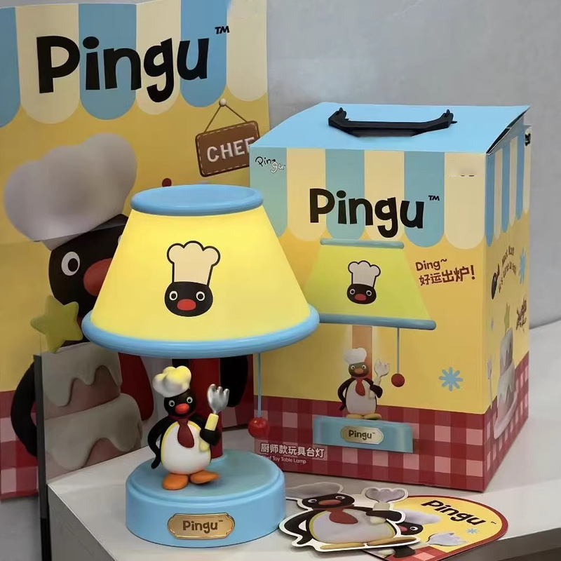 Lampu Meja Penguin Kartun Lucu - Bedroom Furniture ulasan dan harga